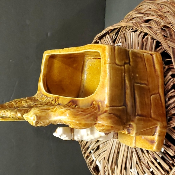 VINTAGE McCoy Pottery dog/cat letter holder - Picture 2 of 8